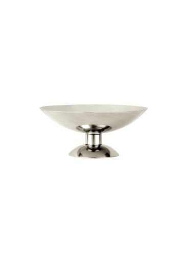 Louise Roe Metal Champagne Coupe Low H: 6,5 cm - Stainless Steel