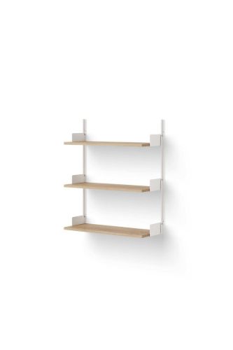 New Works Wall Shelf 900 90x83,5 cm - Oak/White