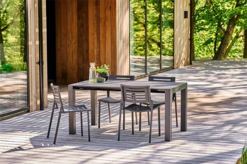 Mindo 111 Balcony Table Extension 162x60 cm - Dark Grey