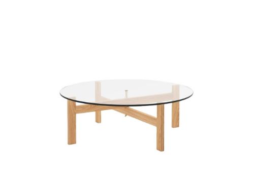Moebe Round Coffee Table Ø: 88 cm - Oak
