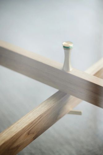 Moebe Round Coffee Table Ø: 88 cm - Oak