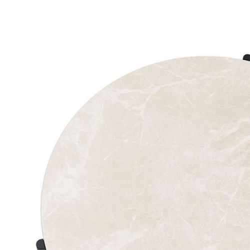 Eva Solo Savoye Sofabord Høj H: 42 cm Ø: 60 cm Keramisk Top - Beige