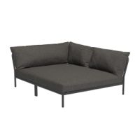 Billede af HOUE Level 2 Cozy Corner Lounge Sofa Right 173,5x139 cm - Dark Grey