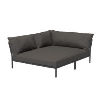 Billede af HOUE Level 2 Cozy Corner Lounge Sofa Left 173,5x139 cm - Dark Grey