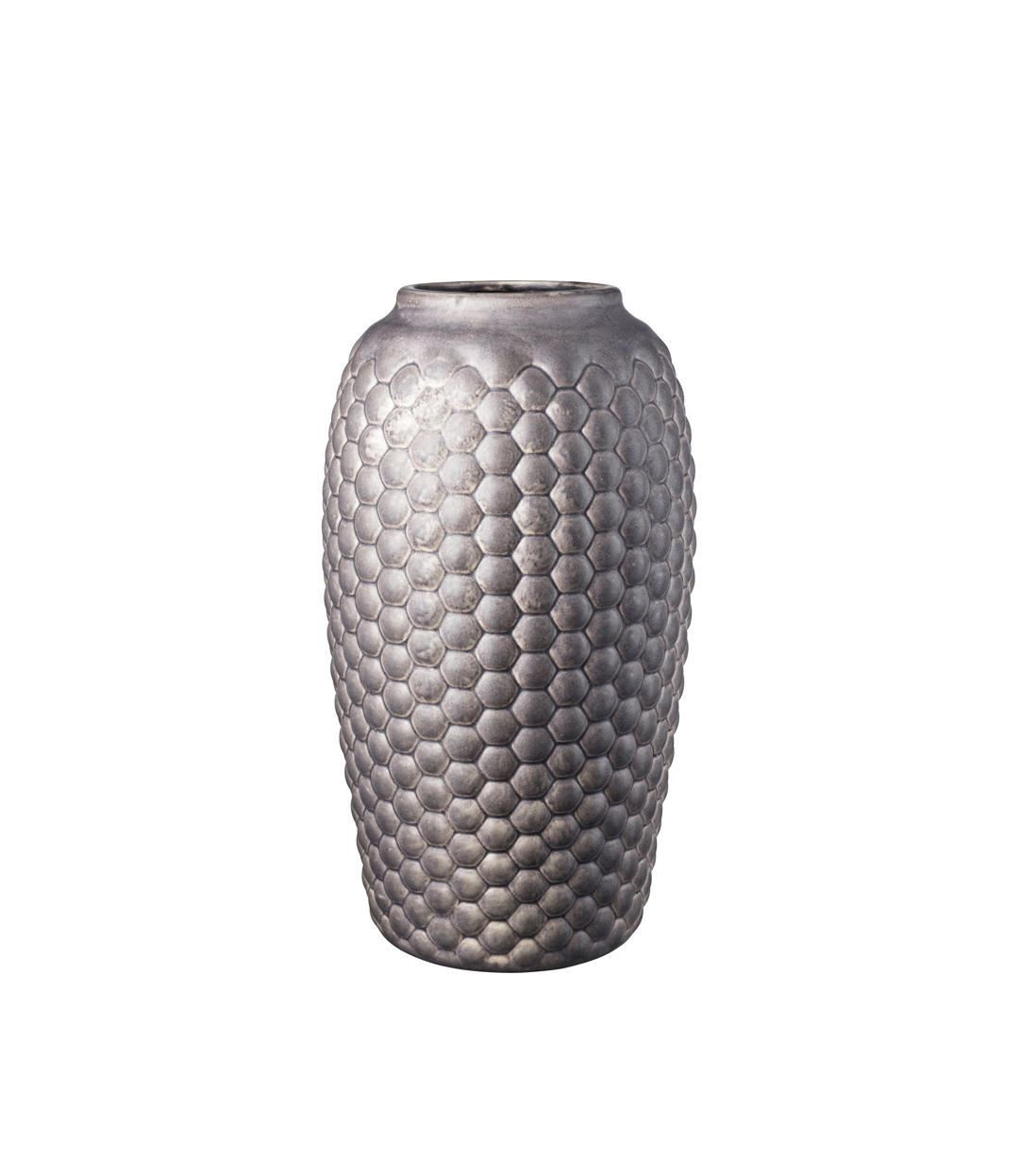 Billede af FDB Møbler S8 Lupin Vase H: 22 cm - Warm Grey