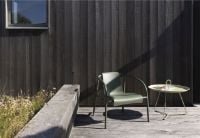 Billede af HOUE NAMI Dining Chair w. Armrest SH: 44,5 cm - Olive Green