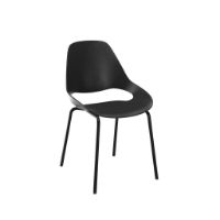 Billede af HOUE FALK Chair SH: 45,5 cm - Black/Steel