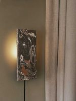 Billede af Ferm Living Argilla Wall Lamp H: 40 cm - Marble Mocha