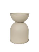 Billede af Ferm Living Hourglass Pot Medium Ø: 40 cm - Cashmere FORUDBESTIL: START JUNI 2024