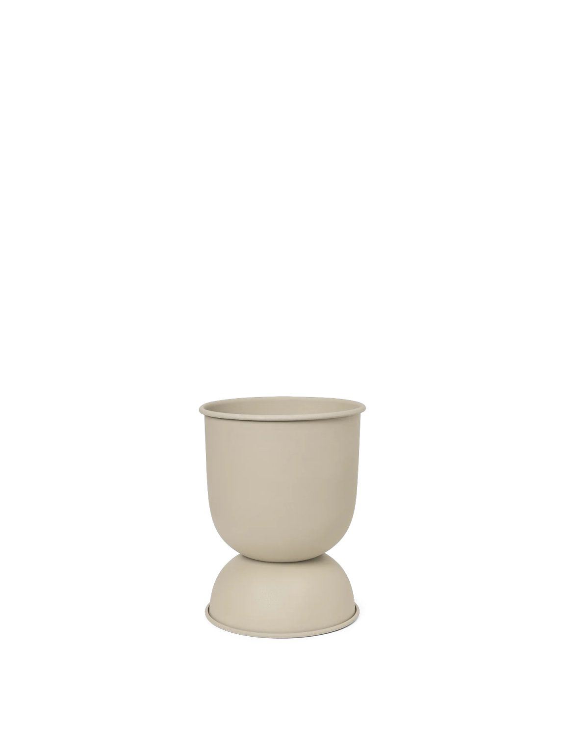 Billede af Ferm Living Hourglass Pot Extra Small Ø: 21 cm - Cashmere
