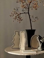 Billede af Ferm Living Paste Vase Rounded H: 28 cm - Off-White