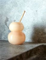 Billede af OYOY Lasi Vase Extra Small H: 12,5 cm - Vanilla
