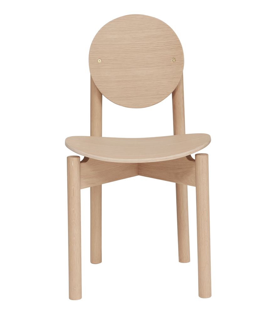 Billede af OYOY OY Dining Chair H: 84 cm - Oak/Oak Veneer