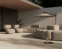 Billede af Norr11 Hippo Lounge Outdoor SH: 41 cm - Savane Coconut/Ash
