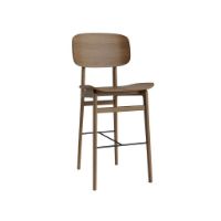 Billede af NORR11 NY11 Bar Chair SH: 65 cm - Light Smoked Oak