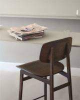 Billede af NORR11 NY11 Bar Chair SH: 65 cm - Dark Smoked Oak