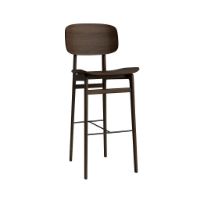 Billede af NORR11 NY11 Bar Chair SH: 75 cm - Dark Smoked Oak