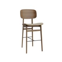 Billede af NORR11 NY11 Bar Chair SH: 65 cm - Light Smoked Oak/Hallingdal 220