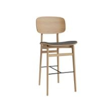 Billede af NORR11 NY11 Bar Chair SH: 65 cm - Natural Oak/Hallingdal 368