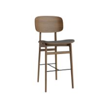 Billede af NORR11 NY11 Bar Chair SH: 65 cm - Light Smoked Oak/Hallingdal 368
