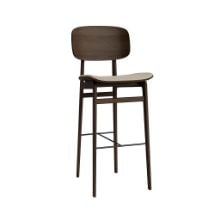 Billede af NORR11 NY11 Bar Chair SH: 75 cm - Dark Smoked Oak/Hallingdal 220