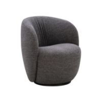 Billede af Wendelbo Ovata Lounge Chair Small W/Swivel SH: 44 cm - Bosa 12