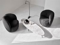 Billede af Wendelbo Ovata Lounge Chair Small W/Swivel SH: 44 cm - Cuddle 08