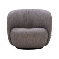 Billede af Wendelbo Ovata Lounge Chair Large W/Swivel SH: 41 cm - Alma 04
