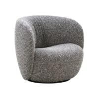 Billede af Wendelbo Ovata Lounge Chair Large W/Swivel SH: 41 cm - Silenzio 08