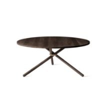 Billede af Eberhart Furniture Edda Coffee Table Ø: 105 cm - Dark Oak