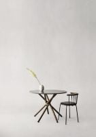Billede af Eberhart Furniture Hector 105 Dining Table Ø: 105 cm - Dark Oak