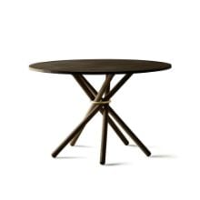 Billede af Eberhart Furniture Hector 120 Dining Table Ø: 120 cm - Dark Oak