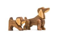 Billede af FableWood Den Store Gravhund 11x16 cm - Træ OUTLET