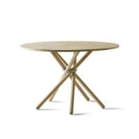 Billede af Eberhart Furniture Hector 120 Dining Table Ø: 120 cm - Light Oak