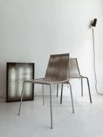 Billede af Thorup Copenhagen Noel Chair SH: 46 cm - Stål/Natur