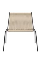 Billede af Thorup Copenhagen Noel Lounge Chair SH: 43 cm - Sort/Natur