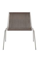 Billede af Thorup Copenhagen Noel Lounge Chair SH: 43 cm - Stål/Mørkegrå