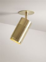 Billede af Thorup Copenhagen Patrone Recessed Ceiling Spot w. Coverplate Ø: 6 cm - Solid Brass 