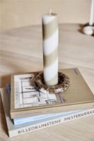 Billede af OYOY Savi Marble Candleholder Ø: 13,8 cm - Choko