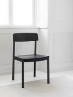 Billede af Normann Copenhagen Timb Stol SH: 46 cm - Sort