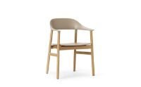 Billede af Normann Copenhagen Herit Armchair SH: 45 cm - Oak Base/Sand 