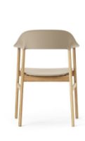 Billede af Normann Copenhagen Herit Armchair SH: 45 cm - Oak Base/Sand 