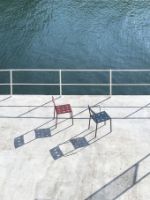 Billede af HAY Balcony Chair SH: 46 cm - Iron Red