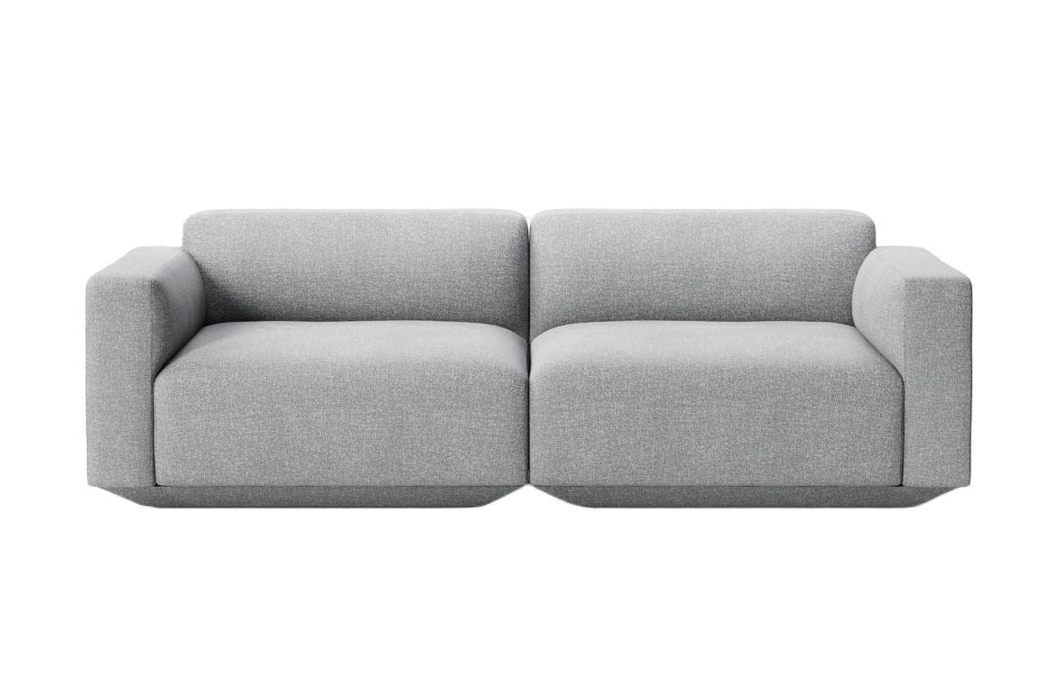Billede af &Tradition Develius 2 Pers. Sofa med lav arm L: 220 cm - Hallingdal 130