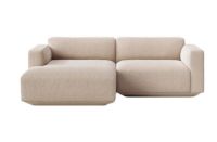 Billede af &Tradition Develius 2 Pers. Sofa med lav arm og Venstrevendt Chaiselong L: 220 cm - Karakorum 003