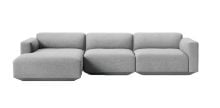 Billede af &Tradition Develius 3 Pers. Sofa med lav arm og Venstrevendt Chaiselong L: 309 cm - Hallingdal 130