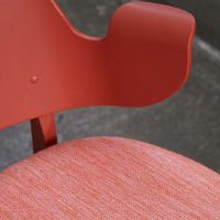 Billede af Warm Nordic Gesture Spisebordsstol Ryg- og Sædepolstret SH: 46 cm - Rust