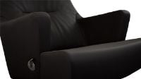 Billede af Conform MyPlace Lænestol med Lyd SH: 42 cm - Læder/Sort