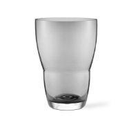 Billede af Vipp 248 Glass Vase H: 29,8 cm - Smoked Grey OUTLET