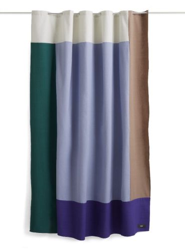 HAY Pivot Shower Curtain 180x200 cm - Blue